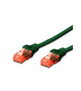 CAVO PATCH CAT 6 U/UTP RAME 1MT VERDE AWG 26/7 CU