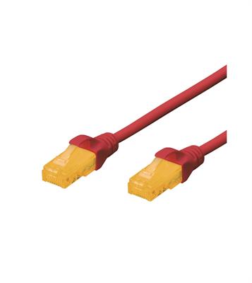 CAVO PATCH CAT 6A U/UTP RAME 1 MT ROSSO AWG 26/7 CU LS0H