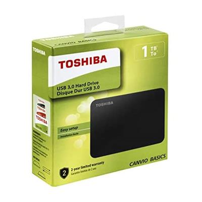 HDD USB3.0 2.5 1TB TOSHIBA HDTB410EK3AA CANVIO BASIC BLACK