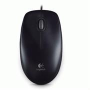 MOUSE LOGITECH B100 OPTICAL BLACK USB P/N 910-003357