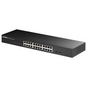 Switch Unmanag.EDIMAX 24P G.+ 2P SFP GS-1026 V3 RACK