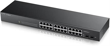 Switch Web Man 24P G. +2P SFP G. GS1900-24 IPv6 VLAN RACK