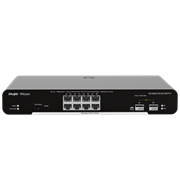 Switch REYEE 8P POE+ GBe + 2P SFP GBe 125W Rack