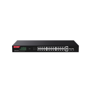 Switch UNMANAGED IP-COM 26P GE + 2P SFP con 24P POE 370W