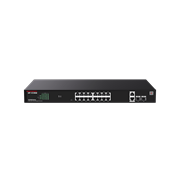 Switch CLOUD MANAGED IP-COM 18P GE + 2P SFP con 16P POE 230W