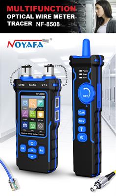 NOYAFA - Tester per cavi di rete multifunzione con PoE per C