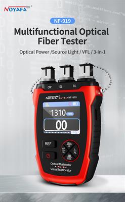 NOYAFA - Tester in fibra ottica multifunzionale