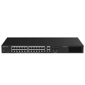 Switch CLOUD SMART MAN. REYEE 24PGe PoE+ 2xRJ45/SFP 250W P.B