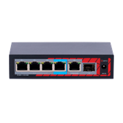 Switch EXTENDER POE INDOOR SAFIRE 4P PoE +1uplink RJ45 +1SFP
