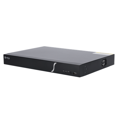 NVR SAFIRE SMART B2 NDAA IP 16CH 160Mbps 2HDD 4K H.256S AI