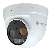 TEL.IP TERMICA SAFIRE SMART TURRET BI-SPETTRO 5MPX|3.2mm|POE