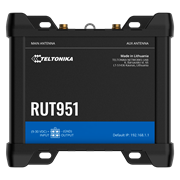 ROUTER TELTONIKA 4G DUAL SIM RUT951 POE+(LTE)Cat4 WI-FI IND.