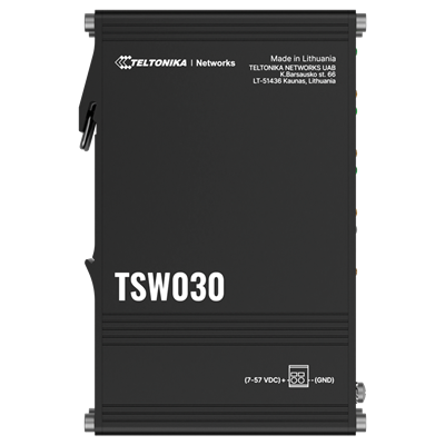 Switch Unmanaged Industriale TELTONIKA TSW030 8xRJ45 10/100