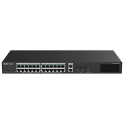 Switch CLOUD SMART MAN. REYEE 24PGe PoE+ 2xRJ45/SFP 370W P.B