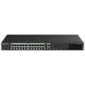 Switch CLOUD SMART MAN. REYEE 24PGe PoE+ 2xRJ45/SFP 370W P.B