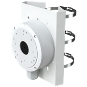 Staffa da soffitto Safire Smart  Alt. 215mm x esterni bianco