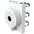 Staffa da soffitto Safire Smart  Alt. 215mm x esterni bianco