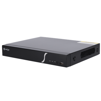 NVR SAFIRE SMART B2 NDAA IP 16CH 160Mbps 1HDD 4K H.256+ AI