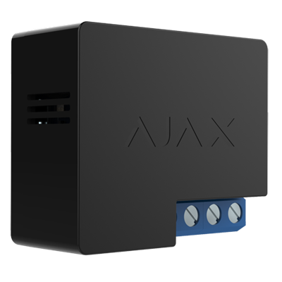 Relè di controllo remoto wireless Ajax 868MHz mis.di consumo