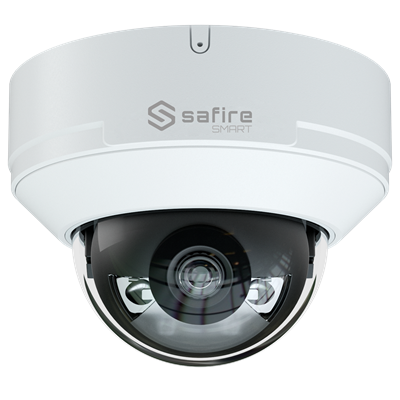 TELEC.IP DOME SAFIRE E1 con AI-ISP 4MPX 2.8mm IR 30mt
