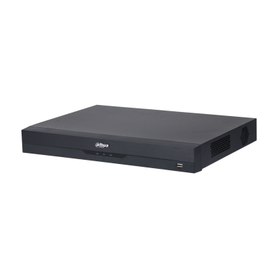 NVR AI IP WizSense DAHUA 16CH fino a 32MP 448Mbps H265+