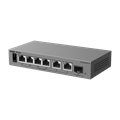Switch CLOUD MAN.L2 REYEE 6x1GE(4P PoE+) 1xSFP 1xGe 54W